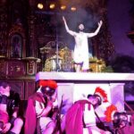 Todo preparado para la representación del Retablo de La Pasión esta noche en Orellana