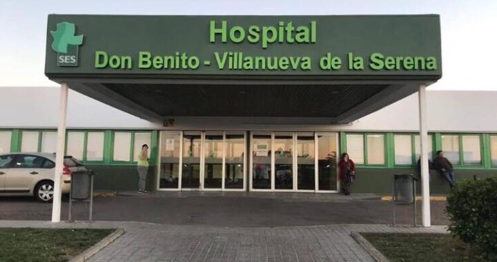 Entrada del Hospital comarcal Don Benito - Villanueva