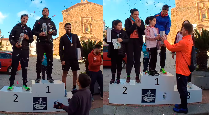 Podium La primera del año ORELLANA RUNNERS