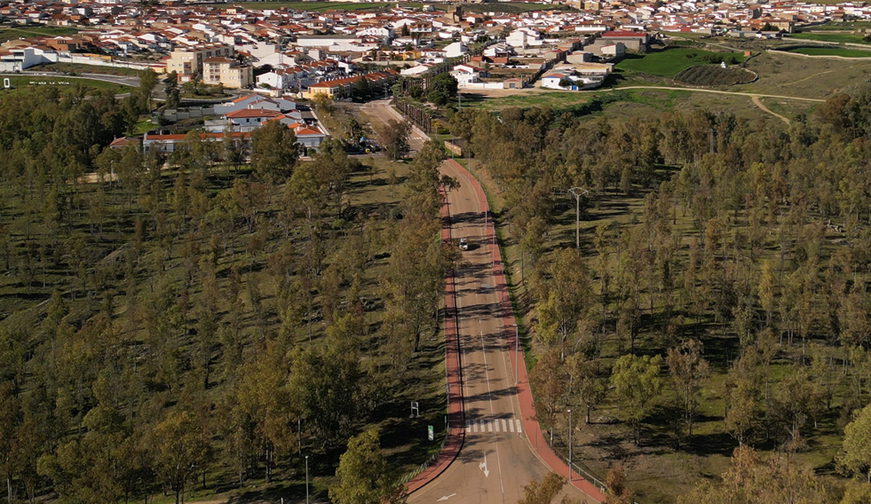 Tramo final de la Calle Reyes Huertas COSTA DULCE RADIO