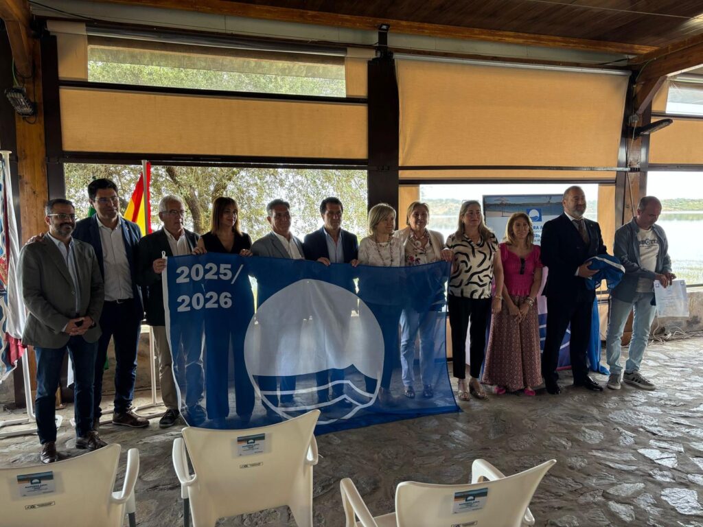 Acto de entrega de Banderas Azules 2025 DIPUTACIÓN DE BADAJOZ