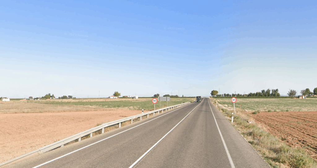 Lugar del Accidente mortal del 14 de junio de 2025