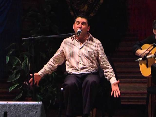 El cantaor Miguel Arnau