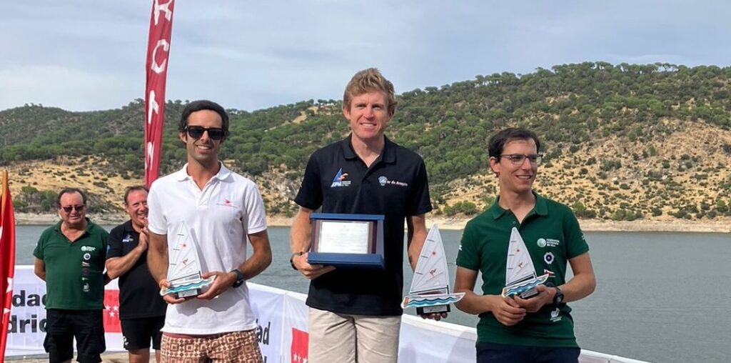 El orellanense Fermín Mendoza en la Copa de España de ILCA en Aguas Interiores 2025