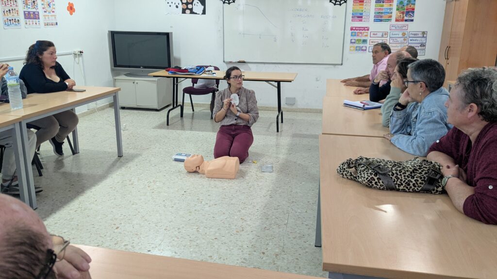 Curso de primeros auxilios FEMPEX