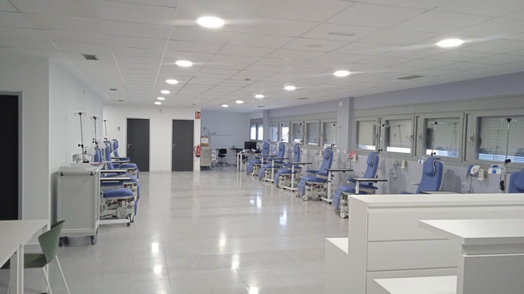 Sala nuevo Hospital Don Benito-Villanueva