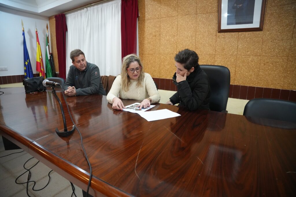 La presidenta de la Diputación de Badajoz, Raquel del Puerto, en Orellana la Vieja DIP BADAJOZ