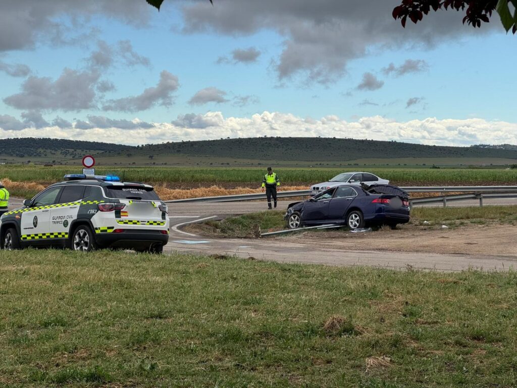Accidente en la N-430