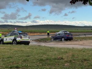 Accidente en la N-430