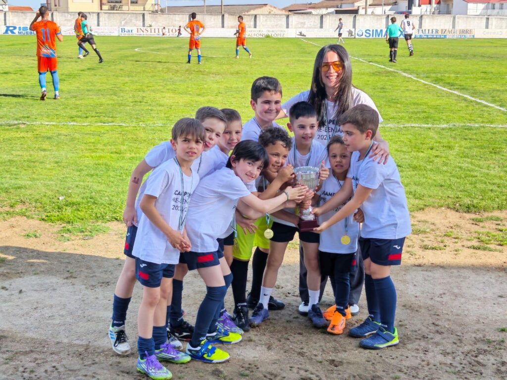 Prebenjamines campeones de liga