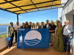 Recogida Banderas Azules 2026 en Orellana la Vieja