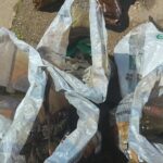 32 voluntarios retiran decenas de plásticos en la XV edición de limpieza de fondos de la Playa Costa Dulce