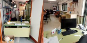 Dependencias provisionales por las obras en el IES Pedro Alfonso de Orellana CCOO