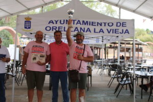 Los hermanos Francisco y José Manuel Álvarez Gómez ganadores del II Concurso de Albañilería Orellana Costa Dulce
