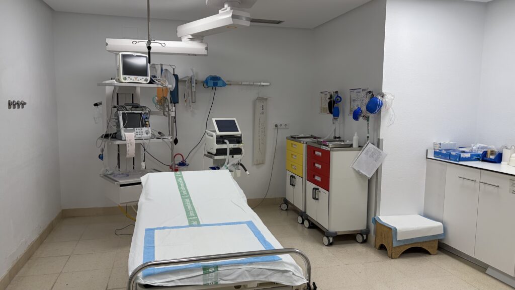 Sala reformada del Hospital Don Benito-Villanueva